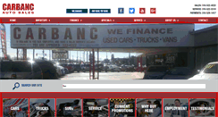 Desktop Screenshot of carbanc.com